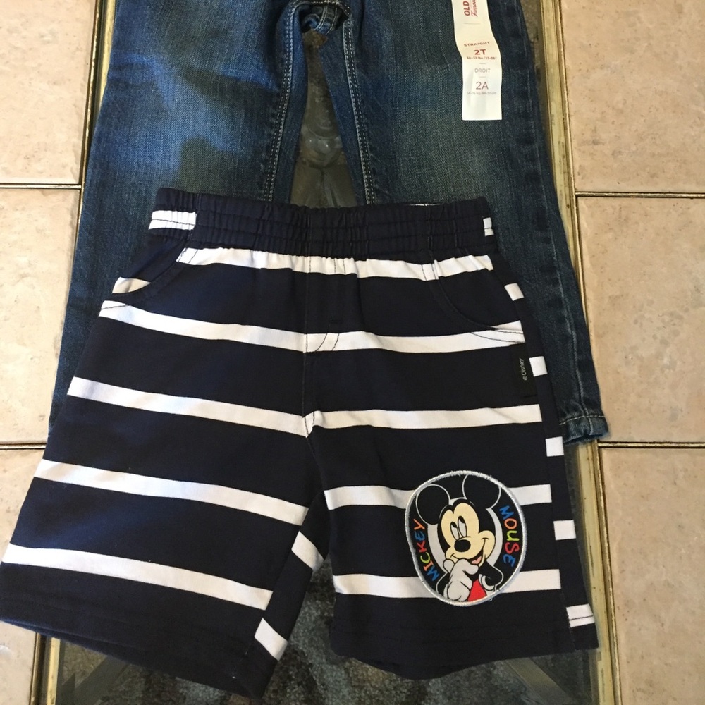 Boys jeans and shorts